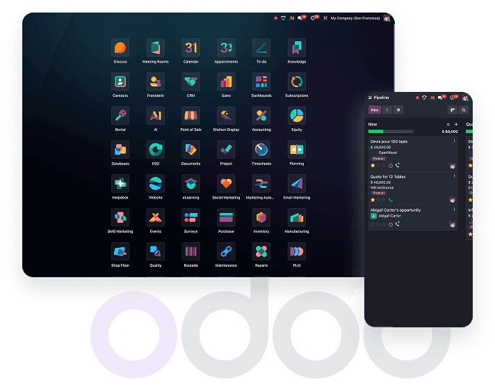 Intégration et accompagnement Odoo